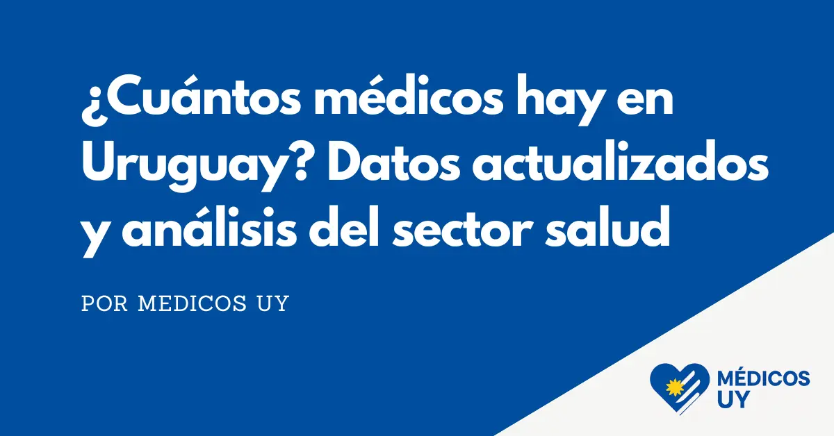 ¿Cuántos médicos hay en Uruguay?