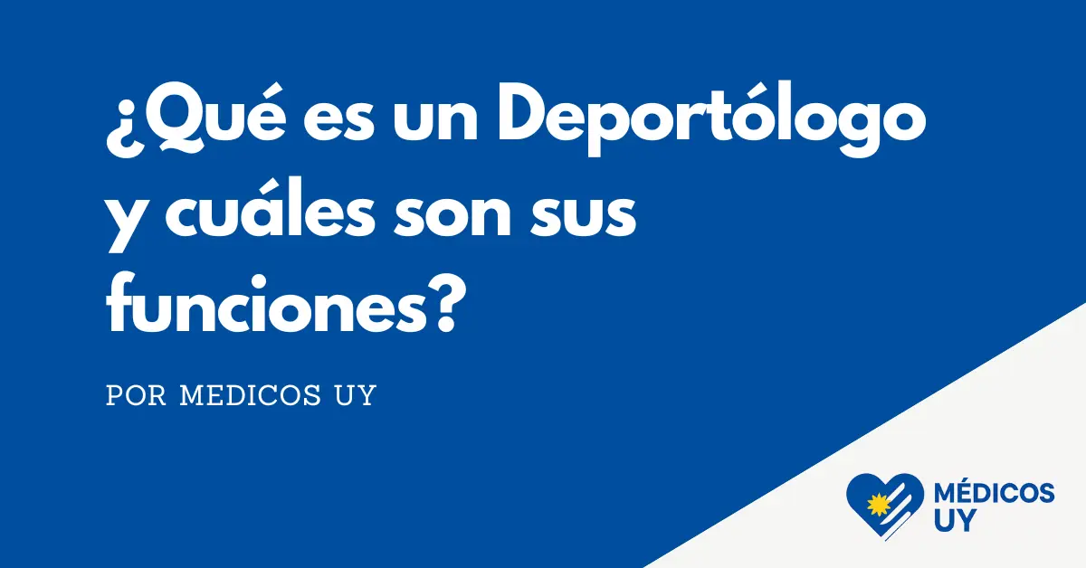 ¿Qué es un Deportólogo y cuáles son sus funciones?
